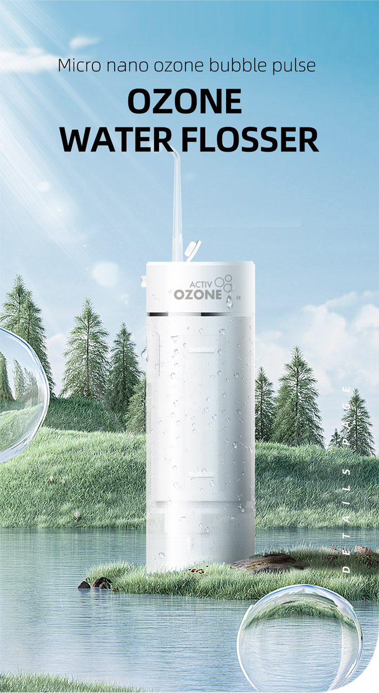 OZONE WATER FLOSSER 200ml (Branco) - Image 2