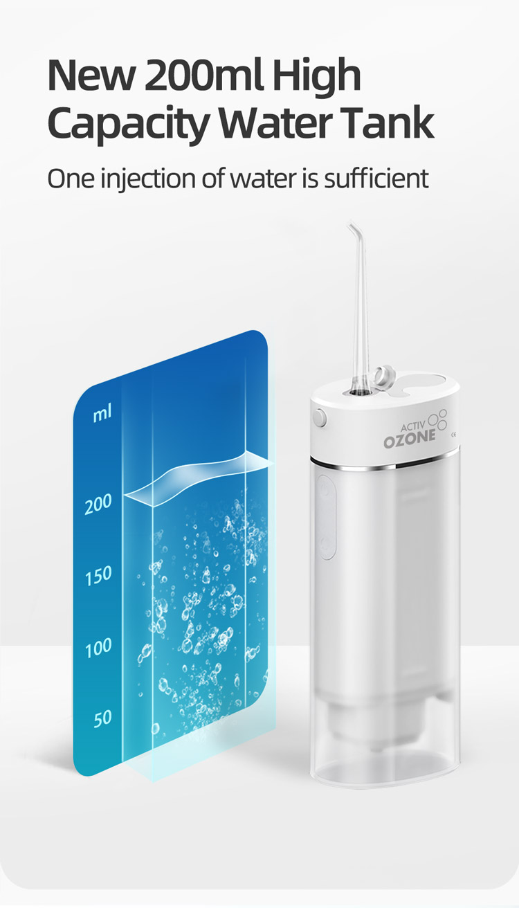 OZONE WATER FLOSSER 200ml (Branco) - Image 5