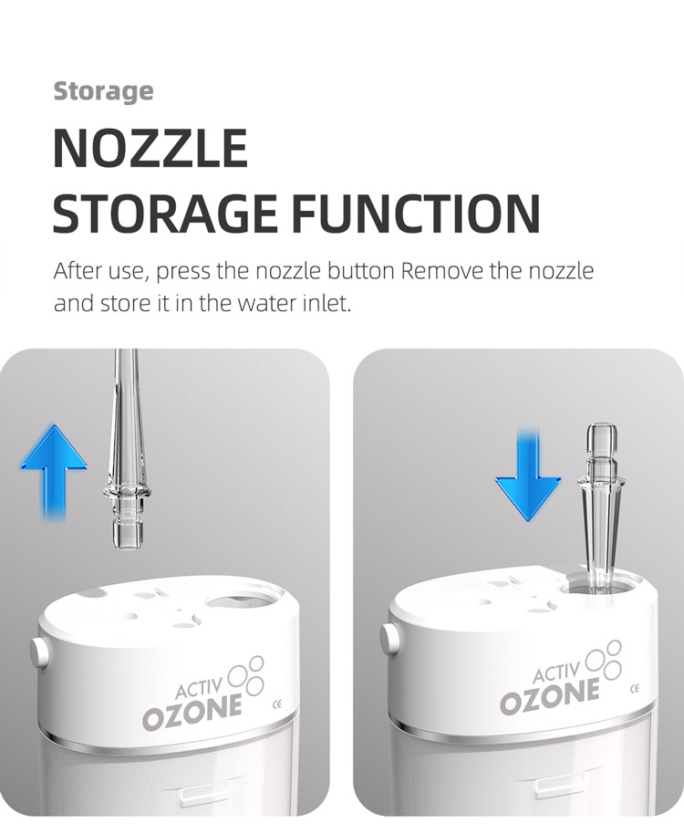 OZONE WATER FLOSSER 200ml (Branco) - Image 7