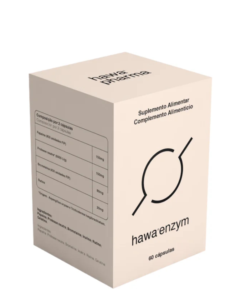 HAWA ENZYM 60 CÁPSULAS