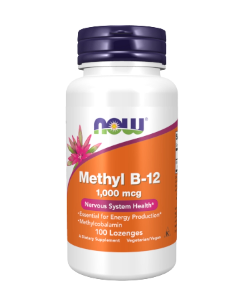 NOW FOODS_METHYL B-12 1000MCG PASTILHAS