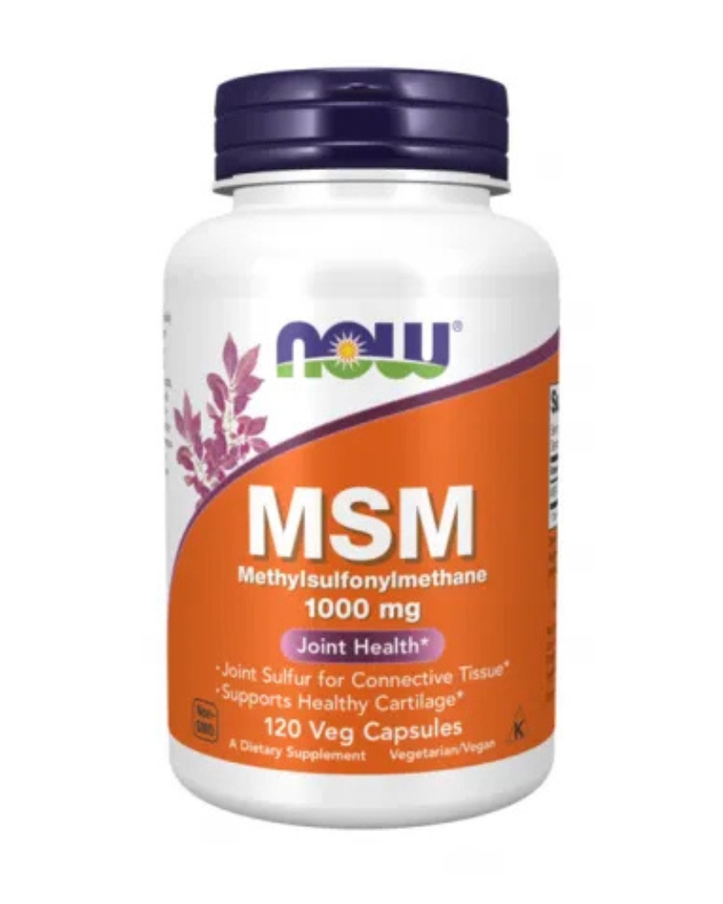 NOW FOODS_MSM 1000MCG 120 CÁPSULAS