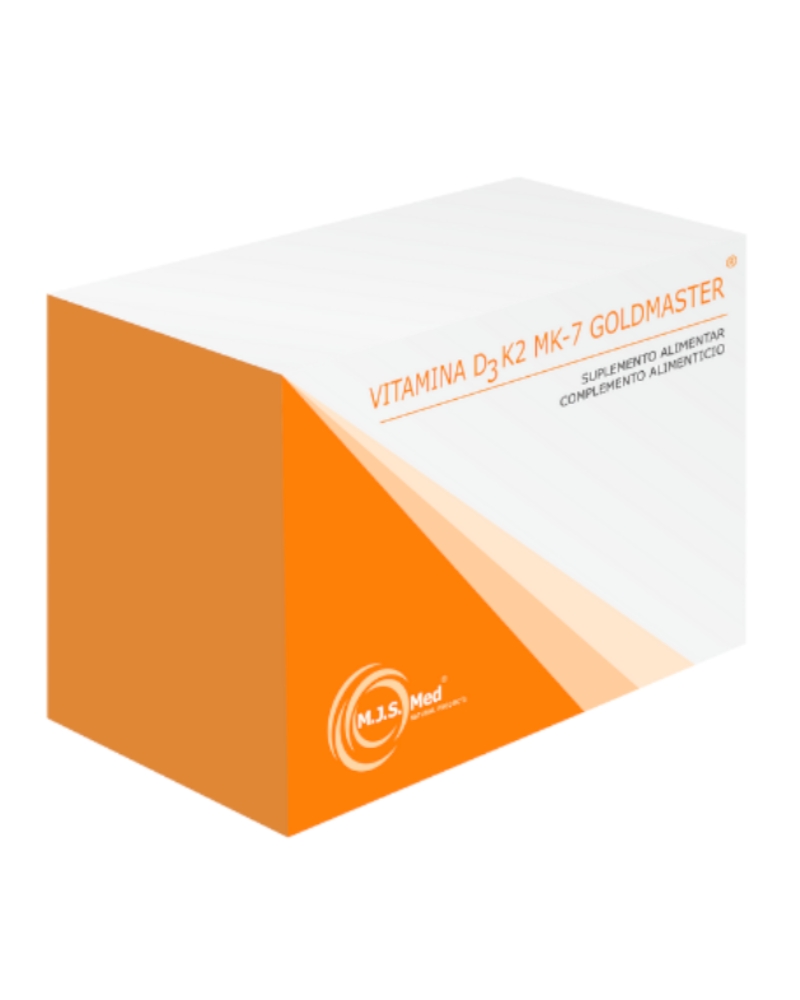 VITAMINA D3 K2 MK-7 GOLDMASTER 60 CÁPSULAS GOLDMASTER 60 CÁPSULAS