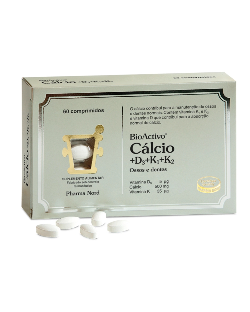 BIOACTIVO CÁLCIO+D3+K1+K2