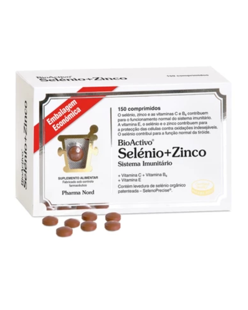 BIOACTIVO SELÉNIO+ZINCO 150 COMPS