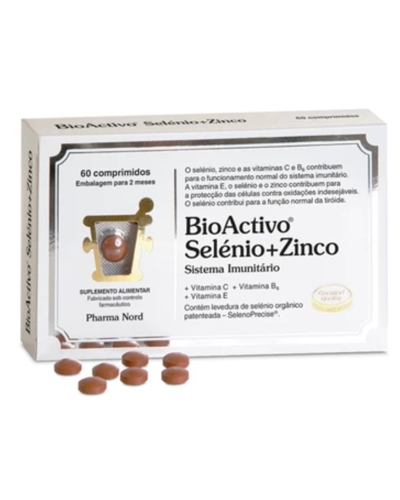 BIOACTIVO SELÉNIO+ZINCO 60 COMPS