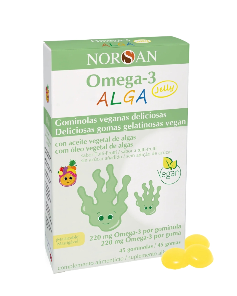 OMEGA 3 ALGA JELLY 45 GOMAS