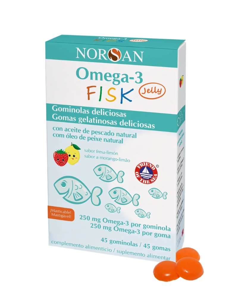 OMEGA 3 FISK JELLY 45 GOMAS