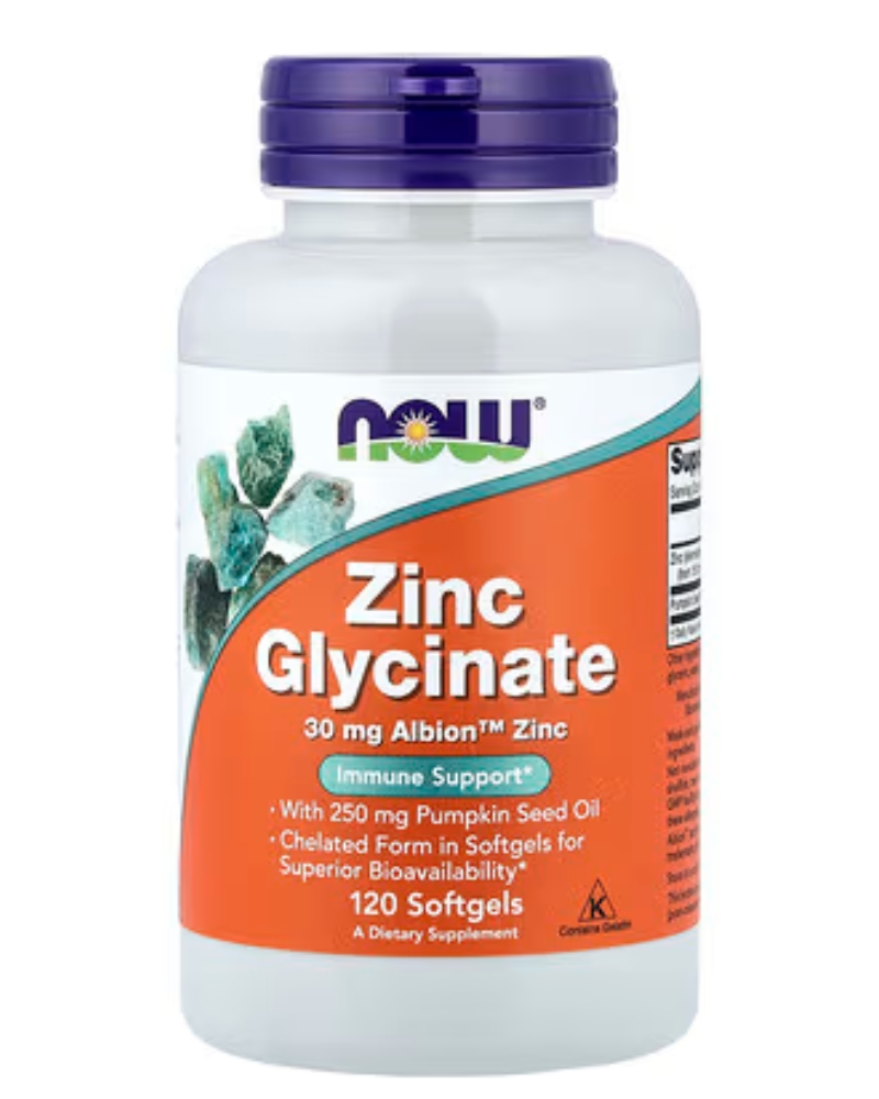 ZINC GLYCINATE 120 CÁPSULAS MOLES